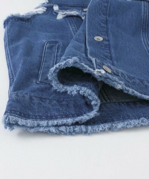 SENSE OF PLACE by URBAN RESEARCH / センスオブプレイス バイ アーバンリサーチ Gジャン・デニムジャケット | デニムフリンジベスト | 詳細19