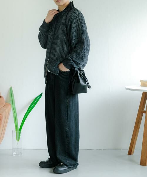 SENSE OF PLACE by URBAN RESEARCH / センスオブプレイス バイ アーバンリサーチ Gジャン・デニムジャケット | デニムフリンジベスト | 詳細23