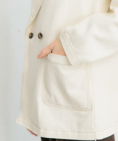 SENSE OF PLACE by URBAN RESEARCH / センスオブプレイス バイ アーバンリサーチ その他アウター | カツラギステッチアウトルーズジャケット | 詳細24