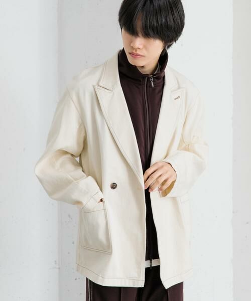 SENSE OF PLACE by URBAN RESEARCH / センスオブプレイス バイ アーバンリサーチ その他アウター | カツラギステッチアウトルーズジャケット | 詳細4