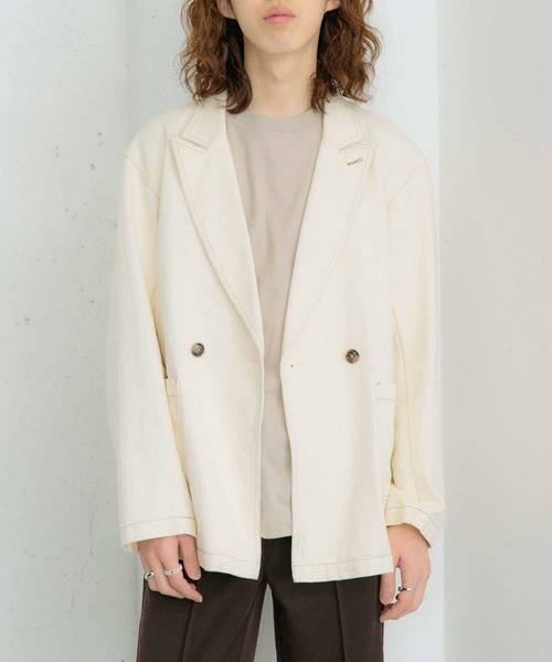 SENSE OF PLACE by URBAN RESEARCH / センスオブプレイス バイ アーバンリサーチ その他アウター | カツラギステッチアウトルーズジャケット | 詳細9