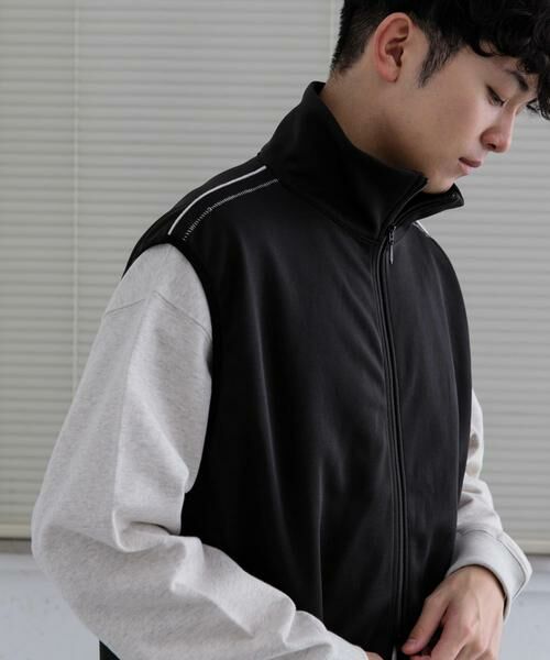 SENSE OF PLACE by URBAN RESEARCH / センスオブプレイス バイ アーバンリサーチ ベスト | トラックジャージラインベスト | 詳細15