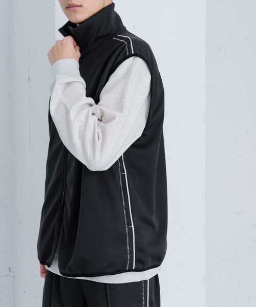 SENSE OF PLACE by URBAN RESEARCH / センスオブプレイス バイ アーバンリサーチ ベスト | トラックジャージラインベスト | 詳細16