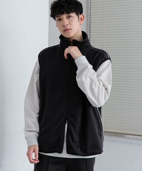 SENSE OF PLACE by URBAN RESEARCH / センスオブプレイス バイ アーバンリサーチ ベスト | トラックジャージラインベスト | 詳細17