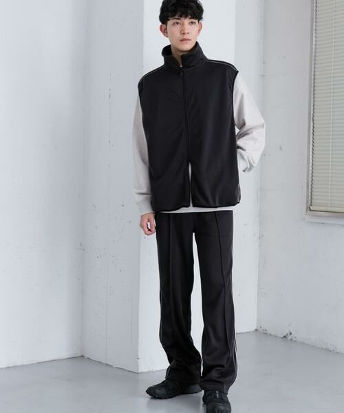 SENSE OF PLACE by URBAN RESEARCH / センスオブプレイス バイ アーバンリサーチ ベスト | トラックジャージラインベスト | 詳細20