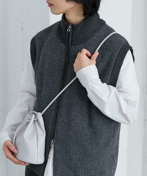 SENSE OF PLACE by URBAN RESEARCH / センスオブプレイス バイ アーバンリサーチ ショルダーバッグ | フェイクレザー2WAYキンチャクバッグ | 詳細12