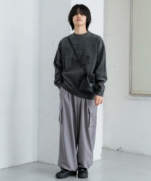 SENSE OF PLACE by URBAN RESEARCH / センスオブプレイス バイ アーバンリサーチ ショルダーバッグ | フェイクレザー2WAYキンチャクバッグ | 詳細13