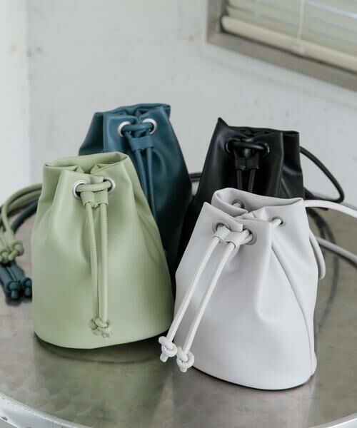 SENSE OF PLACE by URBAN RESEARCH / センスオブプレイス バイ アーバンリサーチ ショルダーバッグ | フェイクレザー2WAYキンチャクバッグ | 詳細16