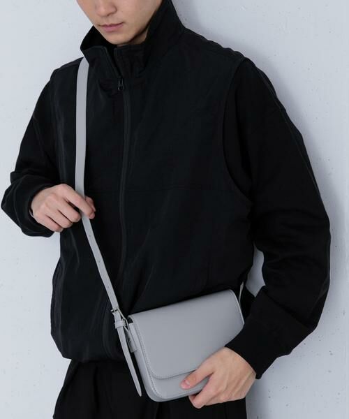 SENSE OF PLACE by URBAN RESEARCH / センスオブプレイス バイ アーバンリサーチ ショルダーバッグ | フェイクレザースクエアフラップショルダー | 詳細10