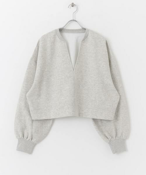 SENSE OF PLACE by URBAN RESEARCH / センスオブプレイス バイ アーバンリサーチ スウェット | ボリュームスリーブクロップドトップ | 詳細10