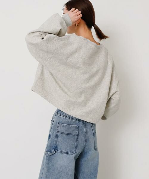 SENSE OF PLACE by URBAN RESEARCH / センスオブプレイス バイ アーバンリサーチ スウェット | ボリュームスリーブクロップドトップ | 詳細7