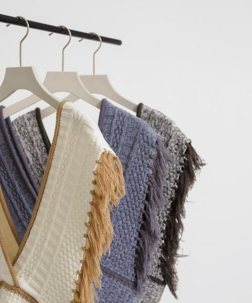 SENSE OF PLACE by URBAN RESEARCH / センスオブプレイス バイ アーバンリサーチ ベスト | フリンジニットベスト | 詳細11