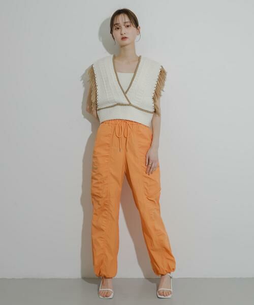 SENSE OF PLACE by URBAN RESEARCH / センスオブプレイス バイ アーバンリサーチ ベスト | フリンジニットベスト | 詳細19