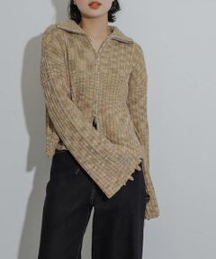 SENSE OF PLACE by URBAN RESEARCH / センスオブプレイス バイ アーバンリサーチ ニット・セーター | ダブルジップセーター