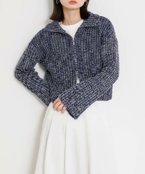 SENSE OF PLACE by URBAN RESEARCH / センスオブプレイス バイ アーバンリサーチ ニット・セーター | ダブルジップセーター | 詳細10