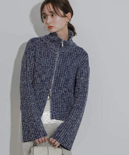 SENSE OF PLACE by URBAN RESEARCH / センスオブプレイス バイ アーバンリサーチ ニット・セーター | ダブルジップセーター | 詳細3