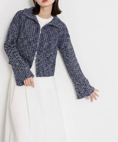 SENSE OF PLACE by URBAN RESEARCH / センスオブプレイス バイ アーバンリサーチ ニット・セーター | ダブルジップセーター | 詳細7