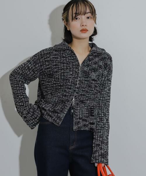 SENSE OF PLACE by URBAN RESEARCH / センスオブプレイス バイ アーバンリサーチ ニット・セーター | ダブルジップセーター | 詳細20