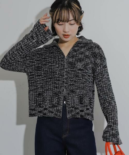 SENSE OF PLACE by URBAN RESEARCH / センスオブプレイス バイ アーバンリサーチ ニット・セーター | ダブルジップセーター | 詳細21