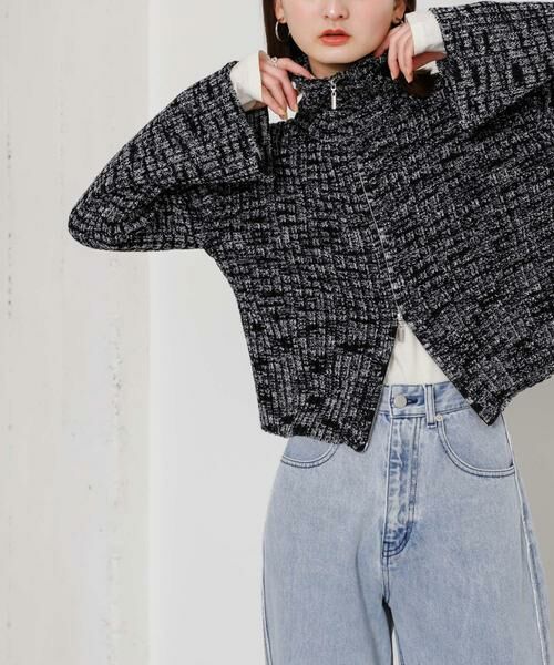 SENSE OF PLACE by URBAN RESEARCH / センスオブプレイス バイ アーバンリサーチ ニット・セーター | ダブルジップセーター | 詳細23