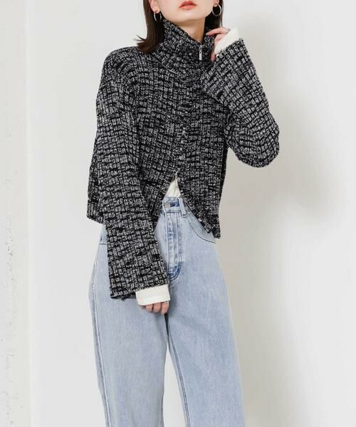 SENSE OF PLACE by URBAN RESEARCH / センスオブプレイス バイ アーバンリサーチ ニット・セーター | ダブルジップセーター | 詳細25