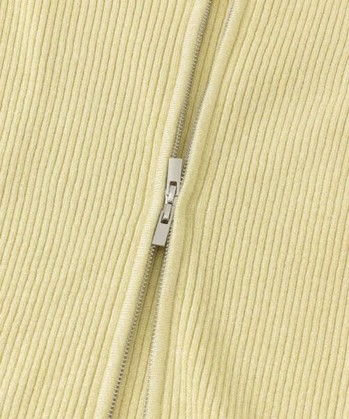 SENSE OF PLACE by URBAN RESEARCH / センスオブプレイス バイ アーバンリサーチ その他トップス | ラメジップニットビスチェ | 詳細6