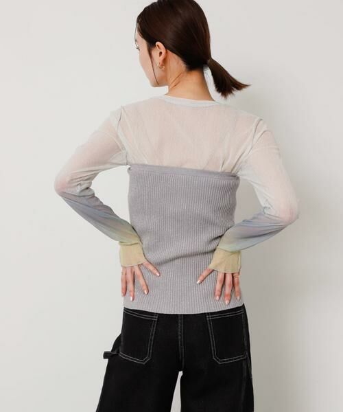 SENSE OF PLACE by URBAN RESEARCH / センスオブプレイス バイ アーバンリサーチ その他トップス | ラメジップニットビスチェ | 詳細22