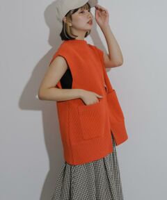 SENSE OF PLACE by URBAN RESEARCH / センスオブプレイス バイ アーバンリサーチ ベスト | ジップニットベスト