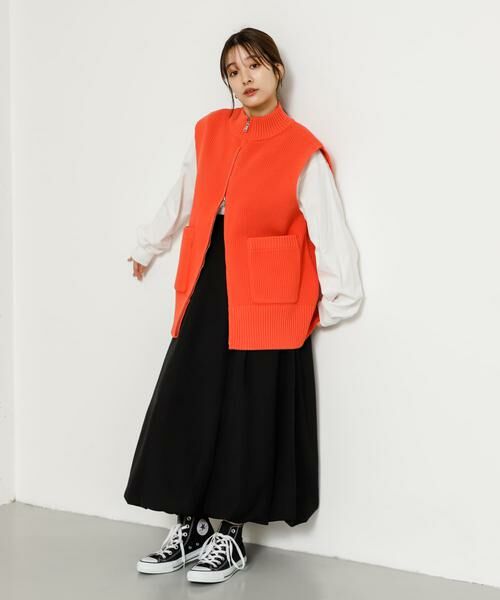 SENSE OF PLACE by URBAN RESEARCH / センスオブプレイス バイ アーバンリサーチ ベスト | ジップニットベスト | 詳細10