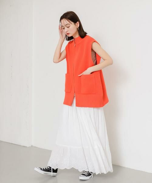 SENSE OF PLACE by URBAN RESEARCH / センスオブプレイス バイ アーバンリサーチ ベスト | ジップニットベスト | 詳細12