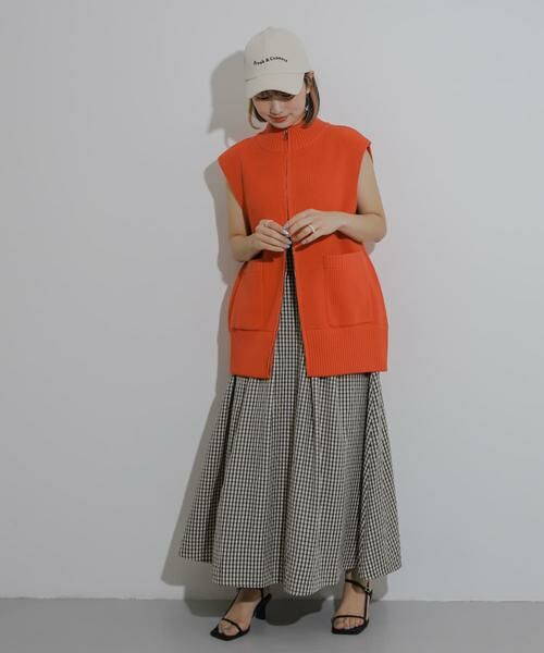 SENSE OF PLACE by URBAN RESEARCH / センスオブプレイス バイ アーバンリサーチ ベスト | ジップニットベスト | 詳細2