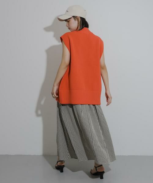 SENSE OF PLACE by URBAN RESEARCH / センスオブプレイス バイ アーバンリサーチ ベスト | ジップニットベスト | 詳細3