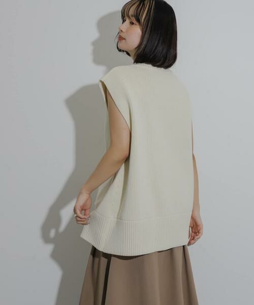 SENSE OF PLACE by URBAN RESEARCH / センスオブプレイス バイ アーバンリサーチ ベスト | ジップニットベスト | 詳細21