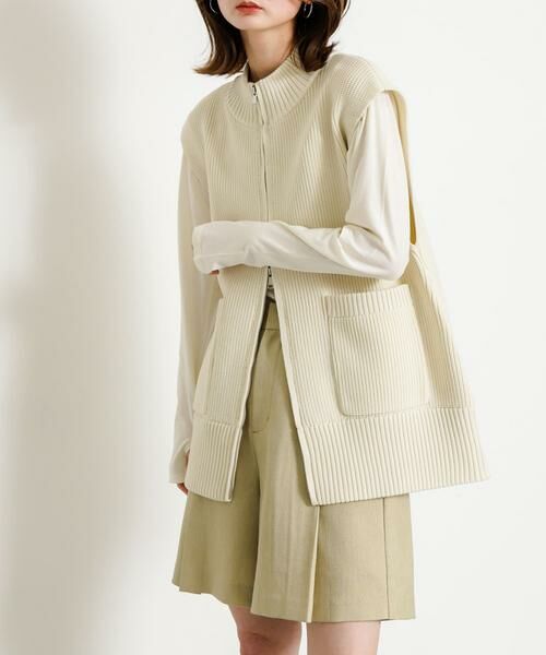 SENSE OF PLACE by URBAN RESEARCH / センスオブプレイス バイ アーバンリサーチ ベスト | ジップニットベスト | 詳細26