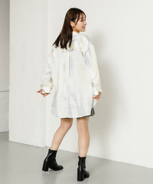 SENSE OF PLACE by URBAN RESEARCH / センスオブプレイス バイ アーバンリサーチ シャツ・ブラウス | サテンルーズシャツ | 詳細10