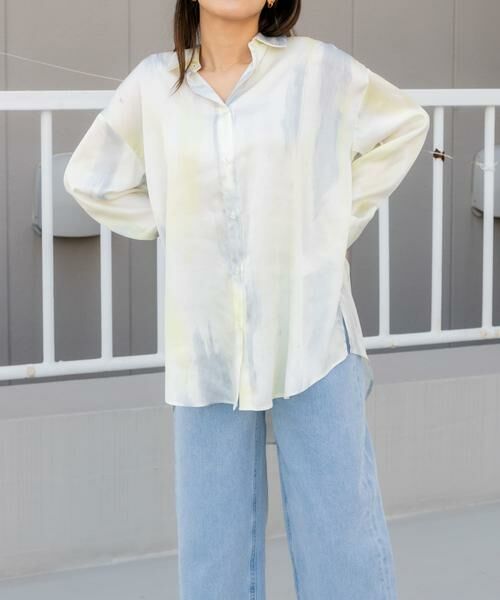 SENSE OF PLACE by URBAN RESEARCH / センスオブプレイス バイ アーバンリサーチ シャツ・ブラウス | サテンルーズシャツ | 詳細12