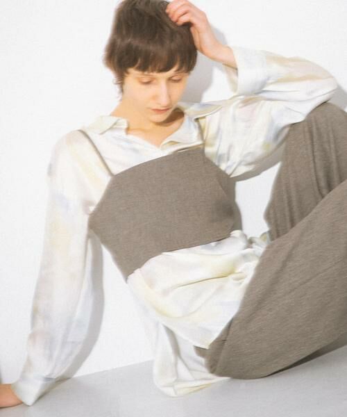 SENSE OF PLACE by URBAN RESEARCH / センスオブプレイス バイ アーバンリサーチ シャツ・ブラウス | サテンルーズシャツ | 詳細5