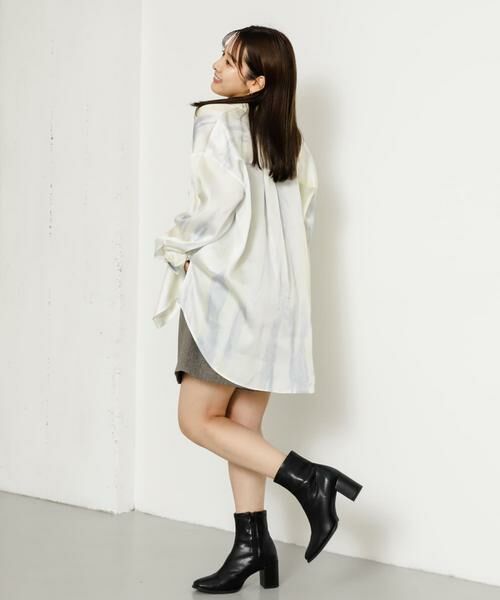 SENSE OF PLACE by URBAN RESEARCH / センスオブプレイス バイ アーバンリサーチ シャツ・ブラウス | サテンルーズシャツ | 詳細9