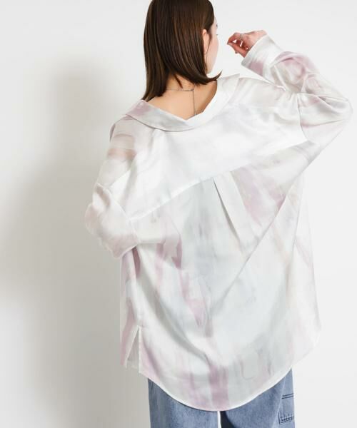 SENSE OF PLACE by URBAN RESEARCH / センスオブプレイス バイ アーバンリサーチ シャツ・ブラウス | サテンルーズシャツ | 詳細19