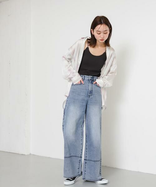 SENSE OF PLACE by URBAN RESEARCH / センスオブプレイス バイ アーバンリサーチ シャツ・ブラウス | サテンルーズシャツ | 詳細20