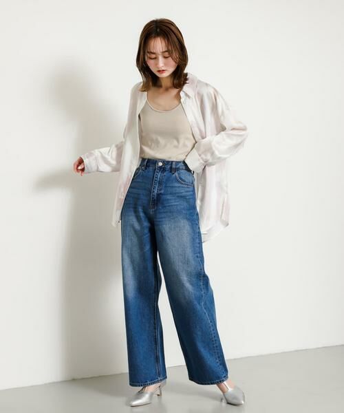 SENSE OF PLACE by URBAN RESEARCH / センスオブプレイス バイ アーバンリサーチ シャツ・ブラウス | サテンルーズシャツ | 詳細22