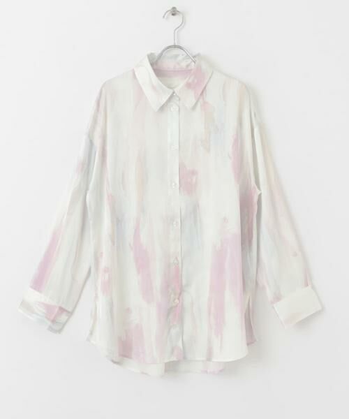 SENSE OF PLACE by URBAN RESEARCH / センスオブプレイス バイ アーバンリサーチ シャツ・ブラウス | サテンルーズシャツ | 詳細24