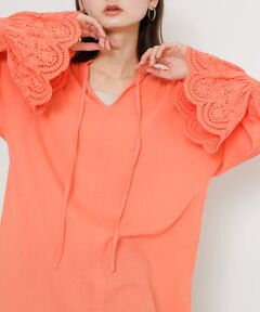 SENSE OF PLACE by URBAN RESEARCH / センスオブプレイス バイ アーバンリサーチ シャツ・ブラウス | スカラップレースヨウリュウブラウス