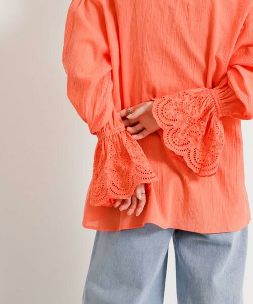 SENSE OF PLACE by URBAN RESEARCH / センスオブプレイス バイ アーバンリサーチ シャツ・ブラウス | スカラップレースヨウリュウブラウス | 詳細1