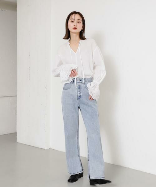 SENSE OF PLACE by URBAN RESEARCH / センスオブプレイス バイ アーバンリサーチ シャツ・ブラウス | スカラップレースヨウリュウブラウス | 詳細13