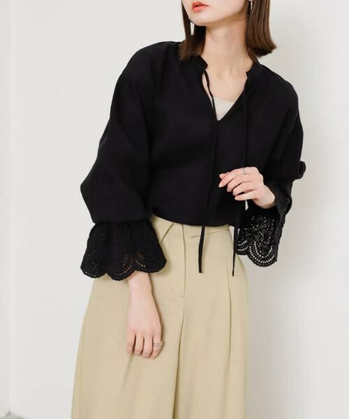 SENSE OF PLACE by URBAN RESEARCH / センスオブプレイス バイ アーバンリサーチ シャツ・ブラウス | スカラップレースヨウリュウブラウス | 詳細29