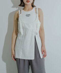 SENSE OF PLACE by URBAN RESEARCH / センスオブプレイス バイ アーバンリサーチ キャミソール・チューブトップ | デニムキャミソールトップ