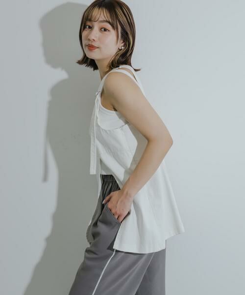 SENSE OF PLACE by URBAN RESEARCH / センスオブプレイス バイ アーバンリサーチ キャミソール・チューブトップ | デニムキャミソールトップ | 詳細15