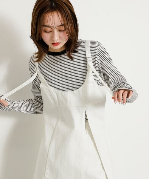 SENSE OF PLACE by URBAN RESEARCH / センスオブプレイス バイ アーバンリサーチ キャミソール・チューブトップ | デニムキャミソールトップ | 詳細16