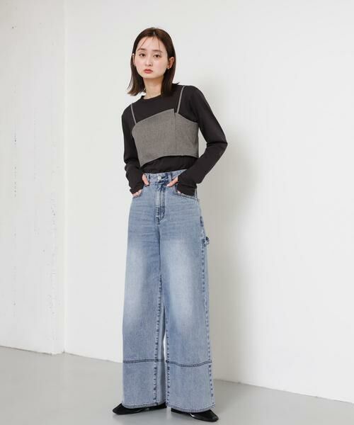 SENSE OF PLACE by URBAN RESEARCH / センスオブプレイス バイ アーバンリサーチ キャミソール・チューブトップ | キャミソールビスチェ | 詳細7